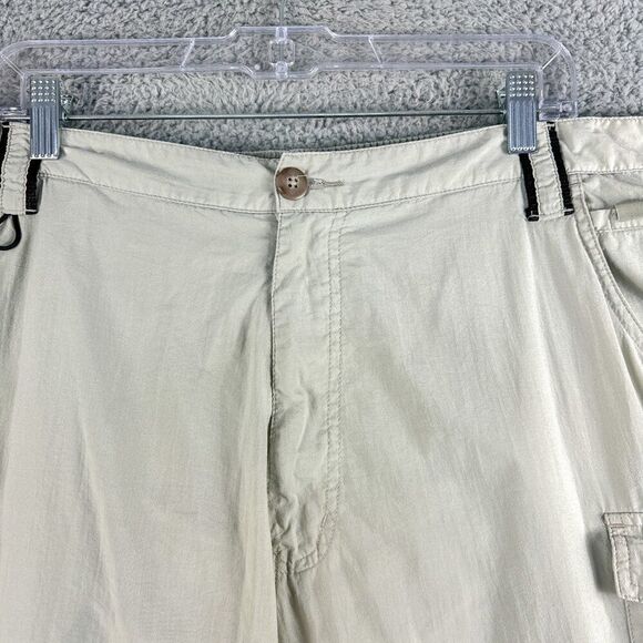 Redington Convertible Pants Mens 38 Tan Fishing Cargo Nylon Mesh‎ Lined Outdoor - Picture 5 of 15